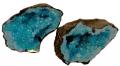 Geode sæt turkis 5 - 6 cm