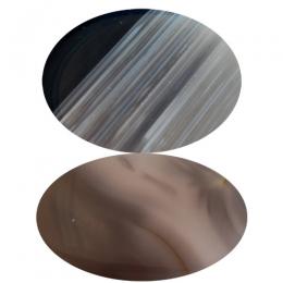 Flad sten Agat Brasilien ca.3.5 x 6 cm - 30-55 g